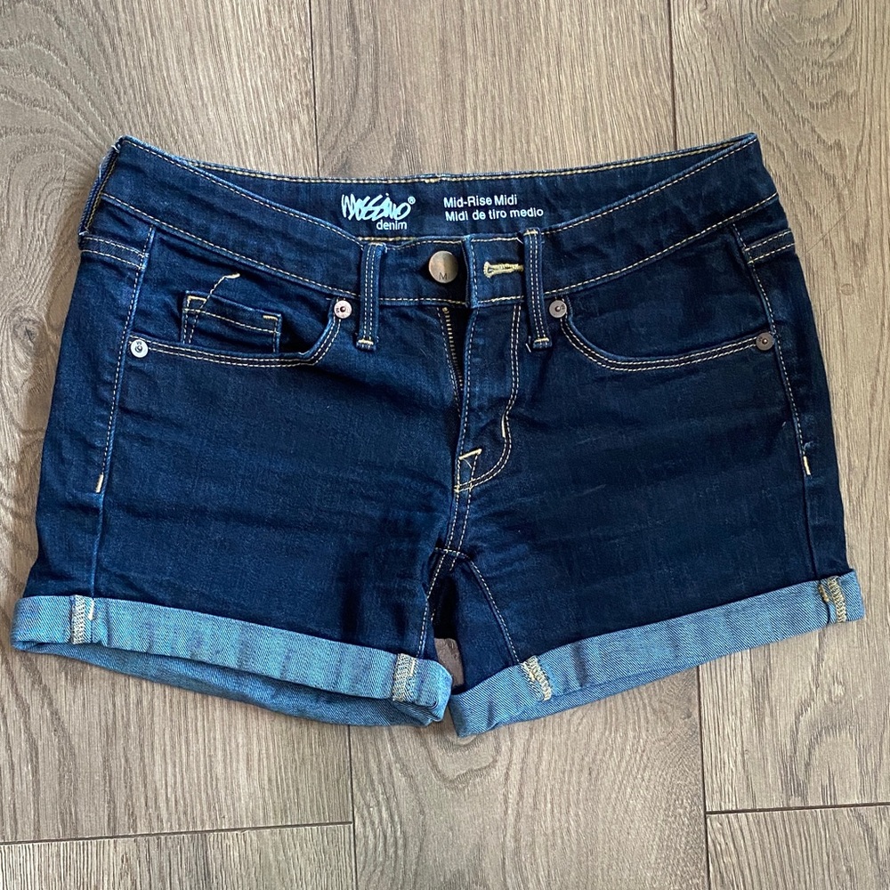 Mossimo Supply Co. Women's Deep Indigo Jean Shorts